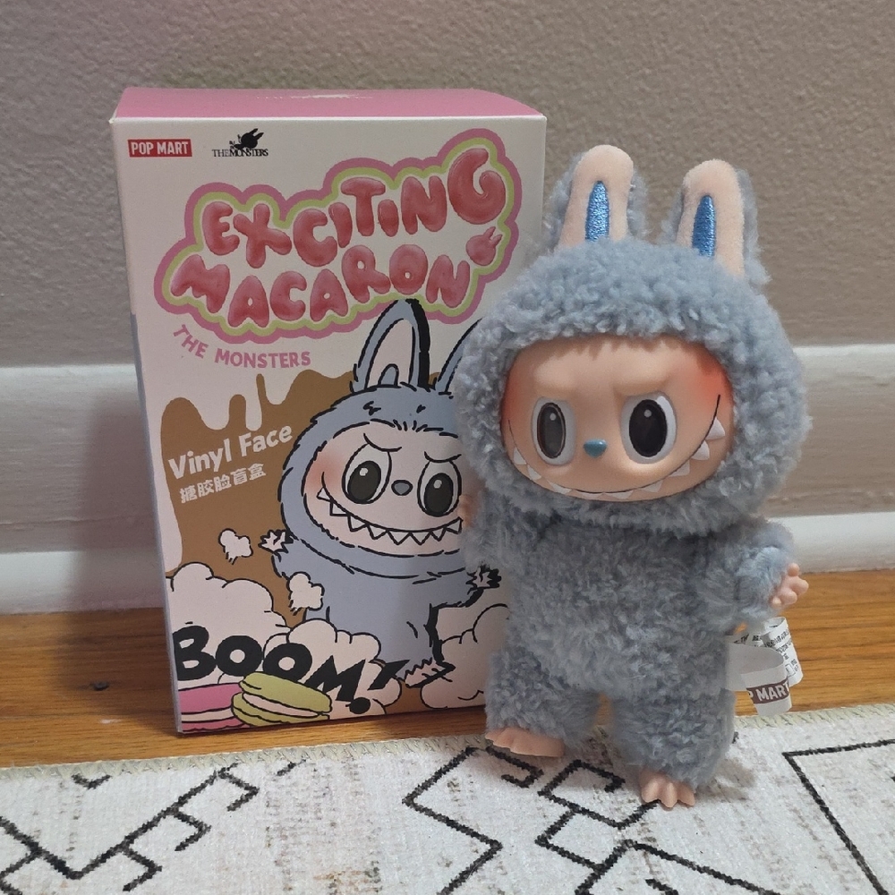 Pop Mart Labubu Exciting Macaron The Monsters Sea Salt Coconut